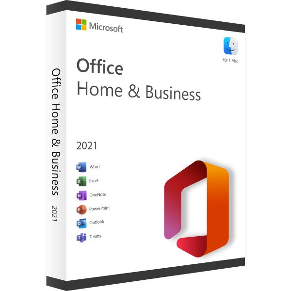 Office für Mac 2021 Home and Business, bis M3, nicht für Ipad
