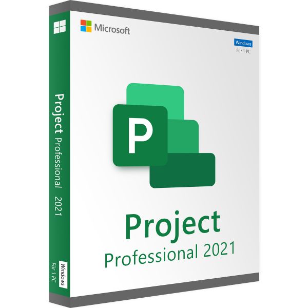 Microsoft Project 2021 Professional für Windows