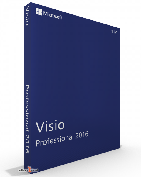 Microsoft Visio 2016 Professional (nicht click to run) deutsch