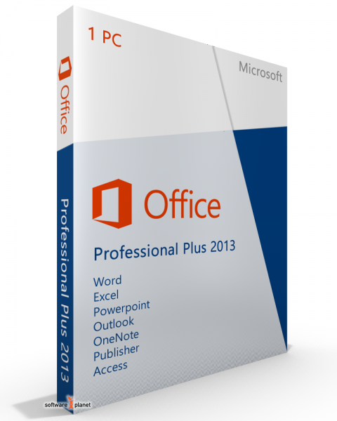 Microsoft Office 2013 Professional Plus - kein Abo